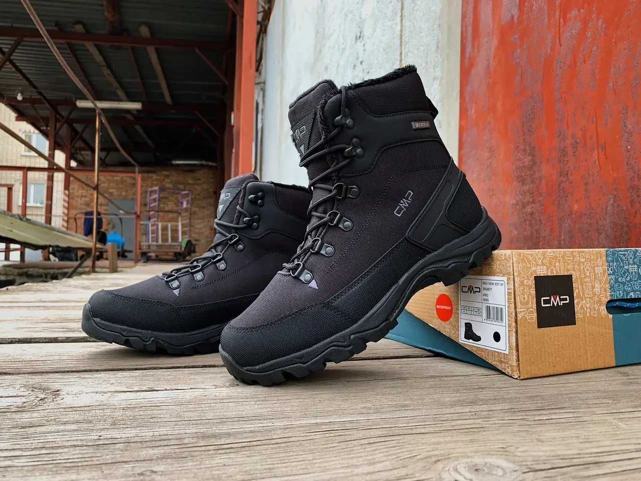 Оригінал ! Черевики CMP RAILO SNOW BOOT WP 39Q4877 U901 EUR 39 EUR 40