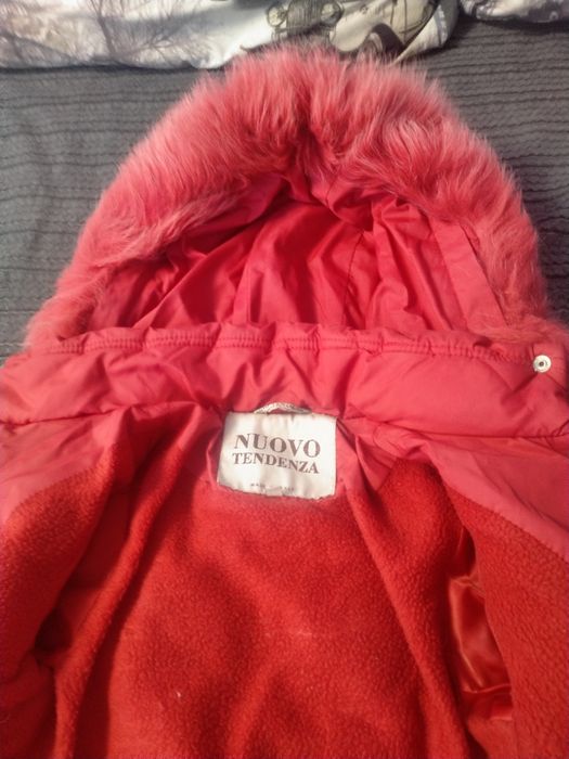 Зимове пальто для дівчинки, зимова куртка