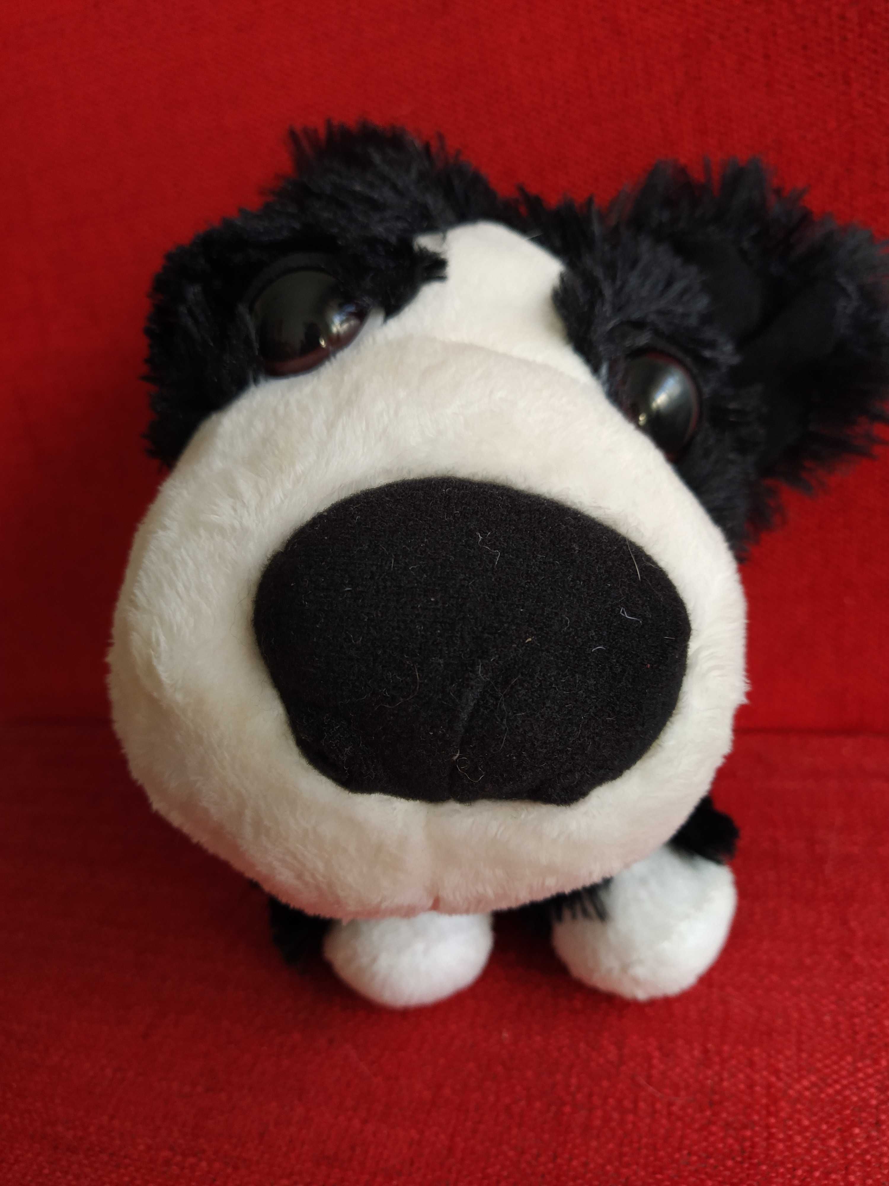 Peluche Cão novo Big Headz tamanho médio 20x16cm