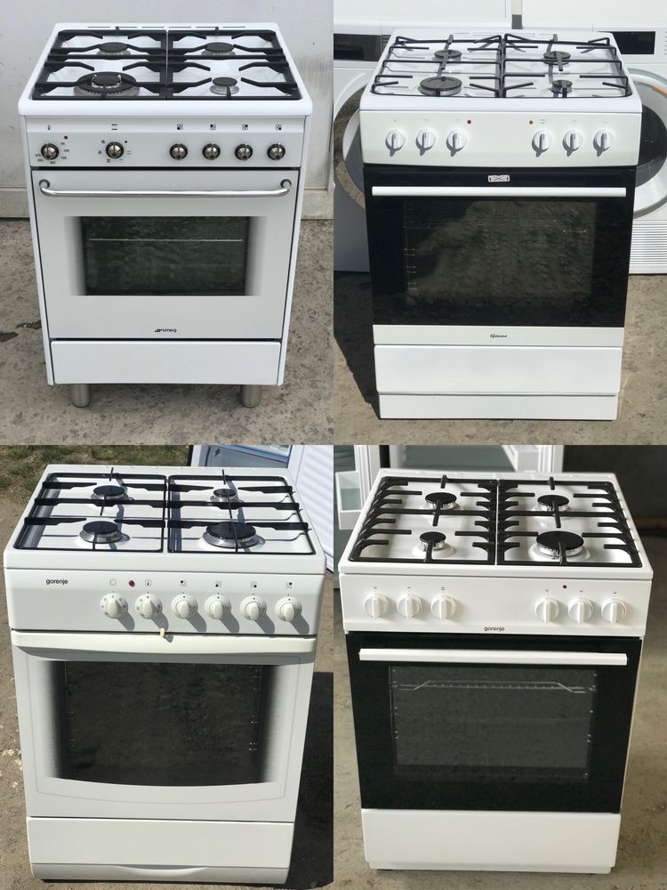 Газові плити Smeg, Gorenje, Gram, Ariston, Woss, Asko