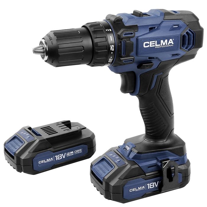 Wiertarko-Wkrętarka Celma Professional WAK-Li 18OBS 2X 18V 2Ah