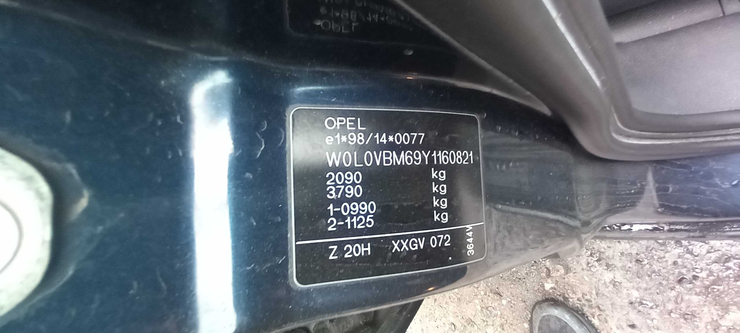*2000 Opel Omega B 2.2 144KM Y22XE kolor Z20H Silnik skrzynia części