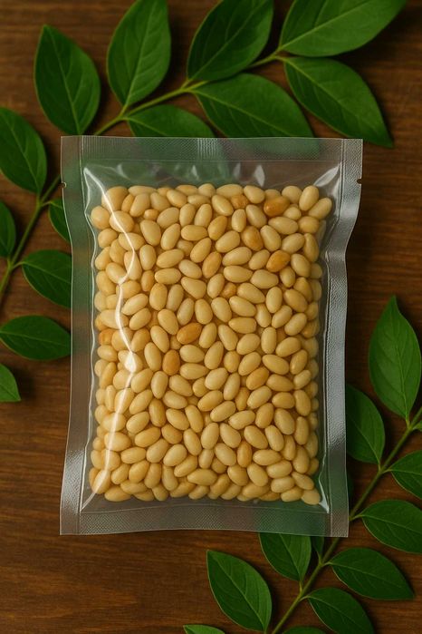 Орехи кедер  у вакумме