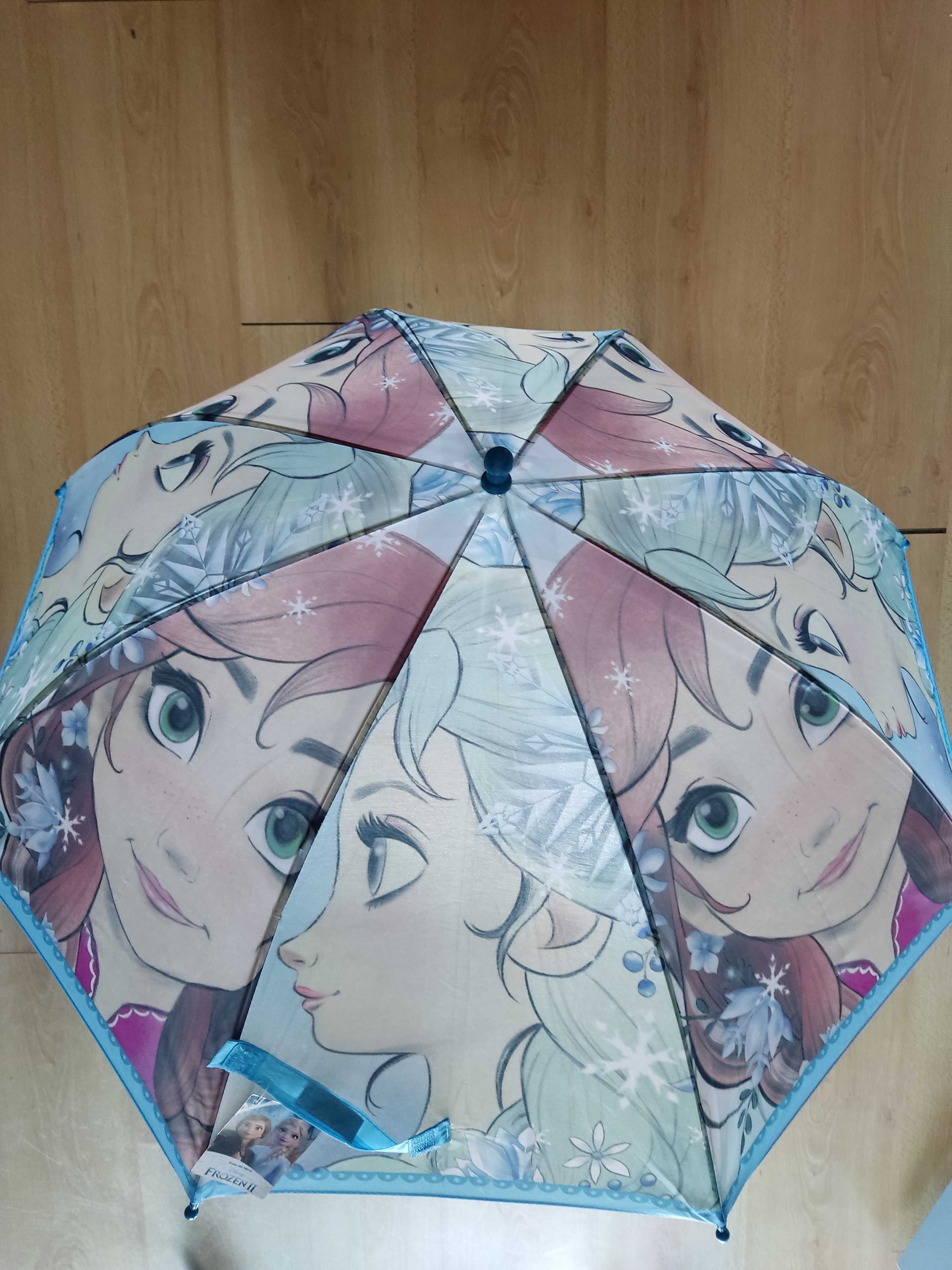 Guarda Chuva Frozen II Elsa e Ana com portes de envio incluídos