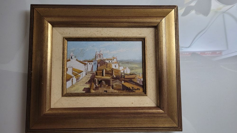 Quadro tela óleo João Peixoto