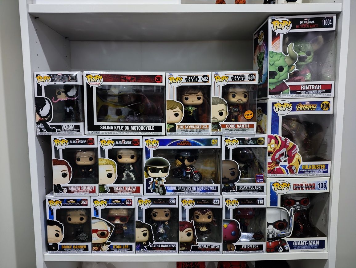 Funko Pops Vários Temas