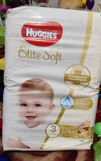 Підгузки Haggies elite soft 3