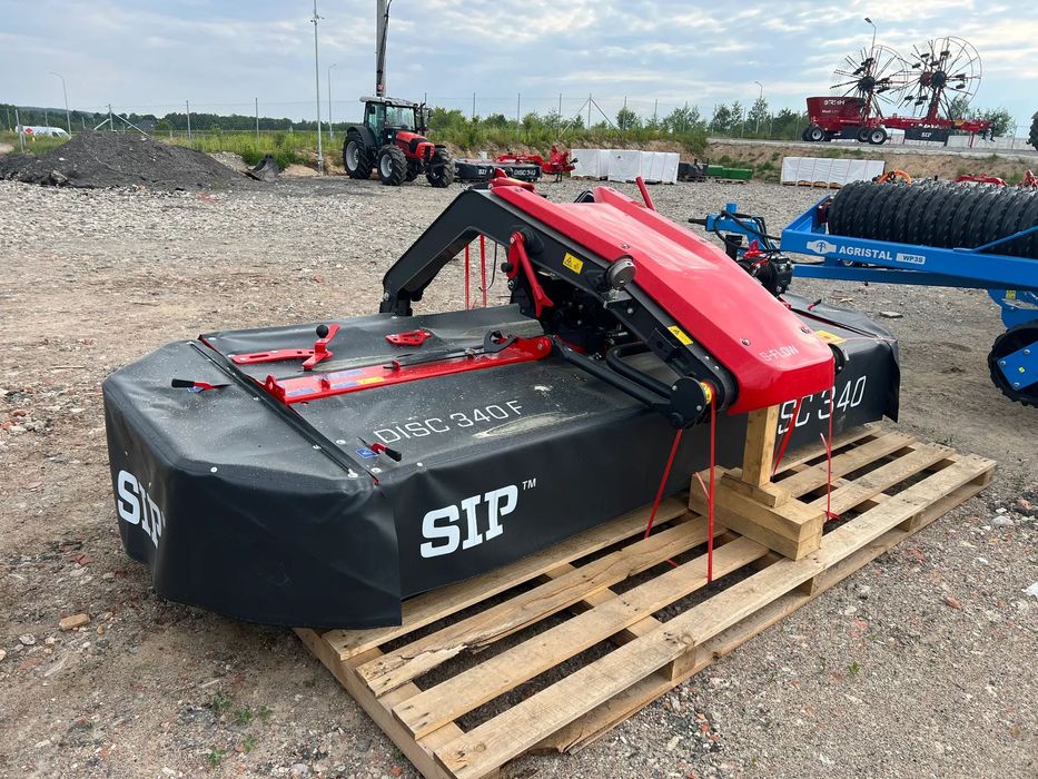 SIP SILVERCUT DISC 340F + S-Flow II  Kosiarka Czołowa SIP SILVERCUT DISC 340F + S-Flow II | Raty 0%