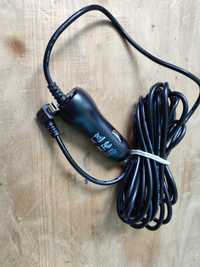 Ładowarka zasilacz zapalniczka 12/24 V mini USB długi kabel 3m