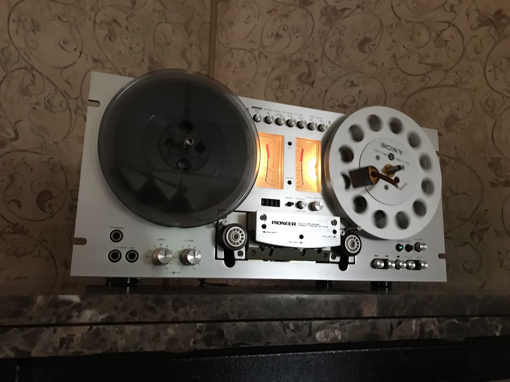 Катушечный магнитофон  pioneer rt 707