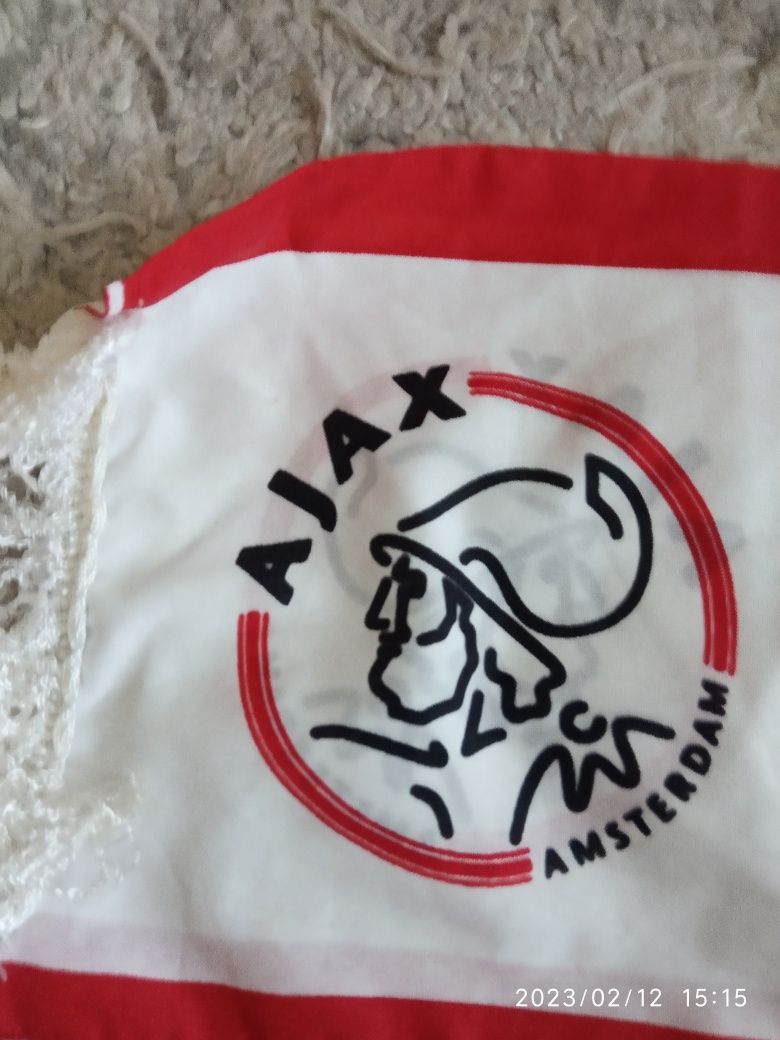 Szalik Ajax Amsterdam Holandia dwustronny Piłka nożna