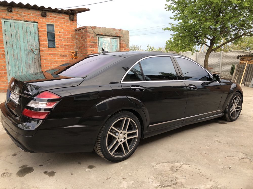 Mercedes w221 s550 4matic гбо4 2007г