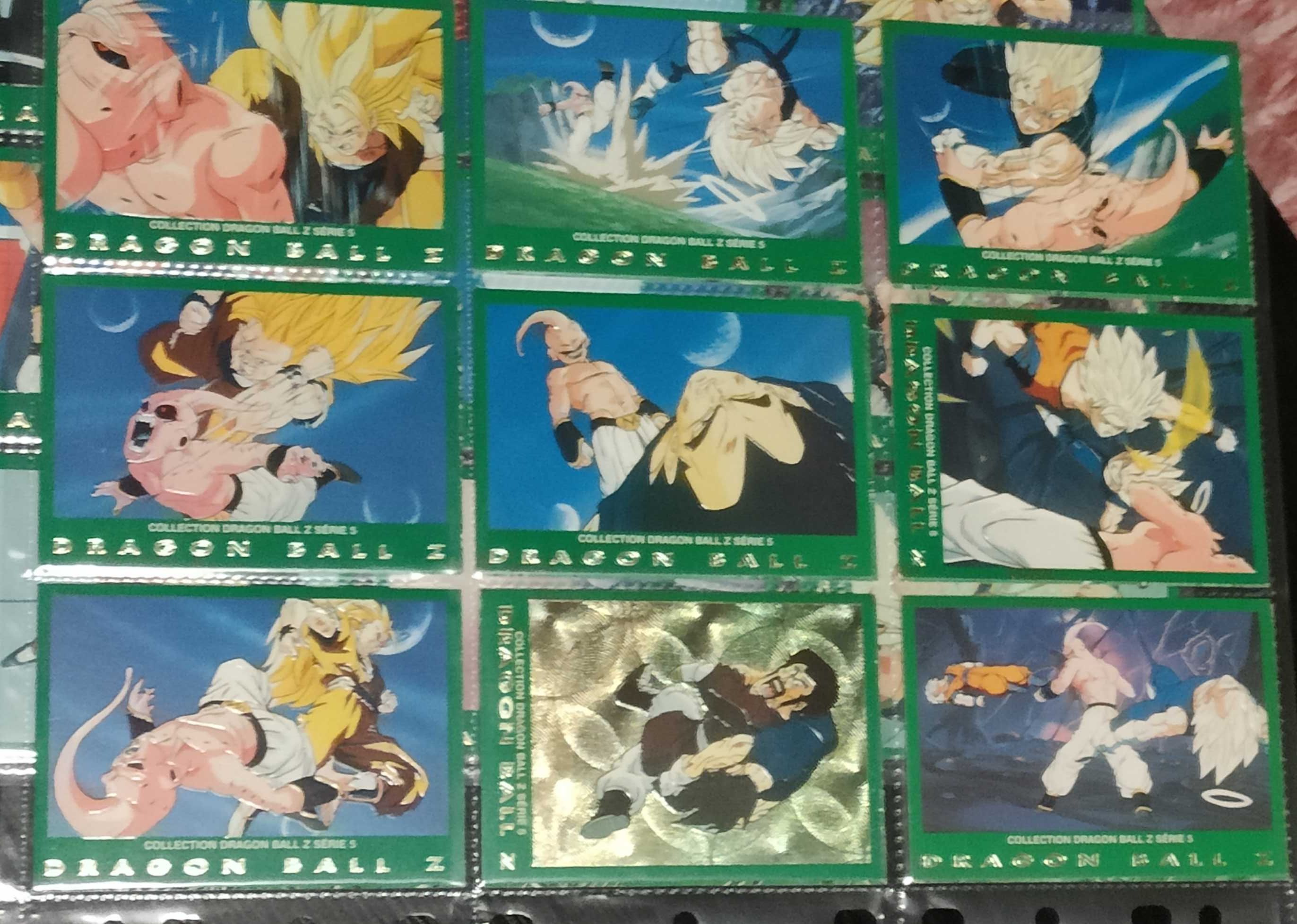 Dragon Ball Z cartas coleção completa e cartas soltas vários números
