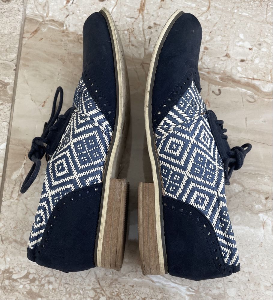 Sapatos rasos azuis (Primark, tamnho 36)