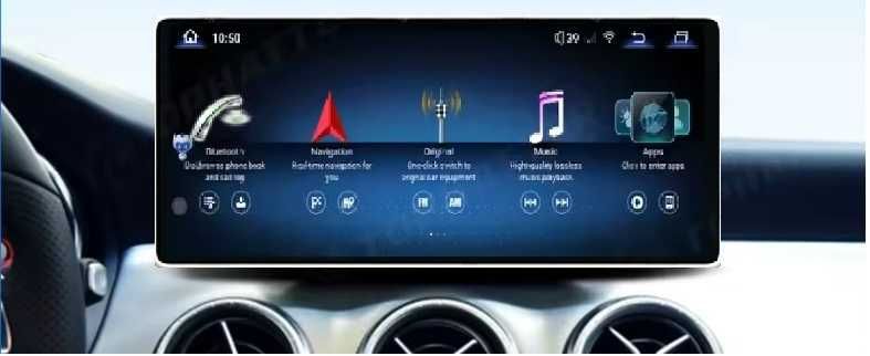 CarPlay Radio Android WiFi 4G GPS MP3 MP4 USB Mercedes CLA GLA NTG4.5