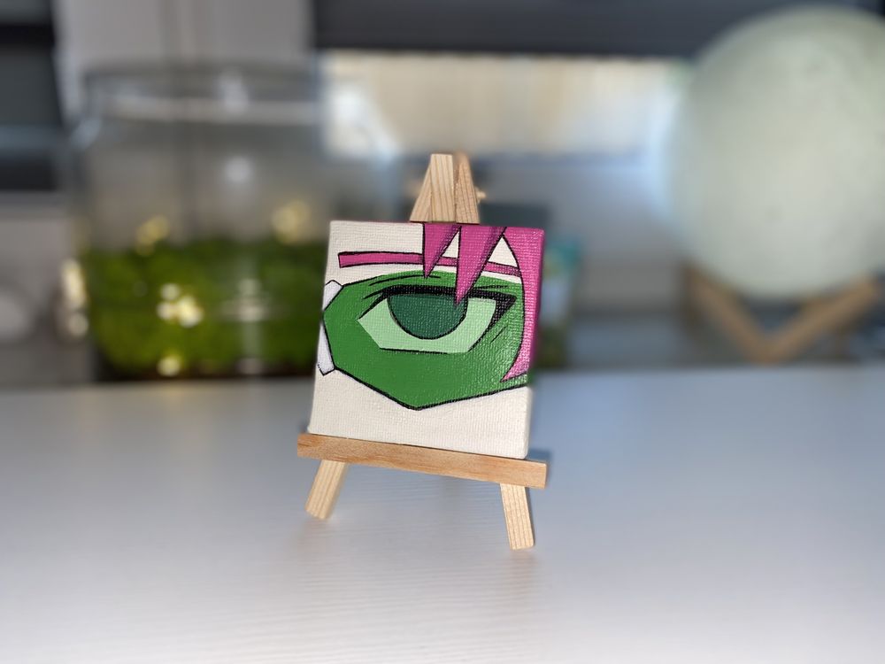 Obraz ręcznie malownany Kuso Saiki Anime