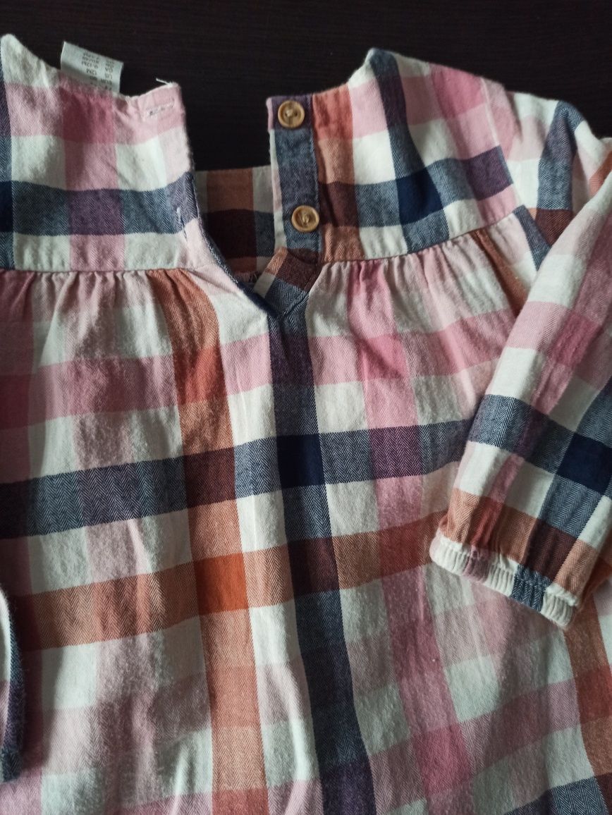 Sukienka H&M 80 długi rękaw