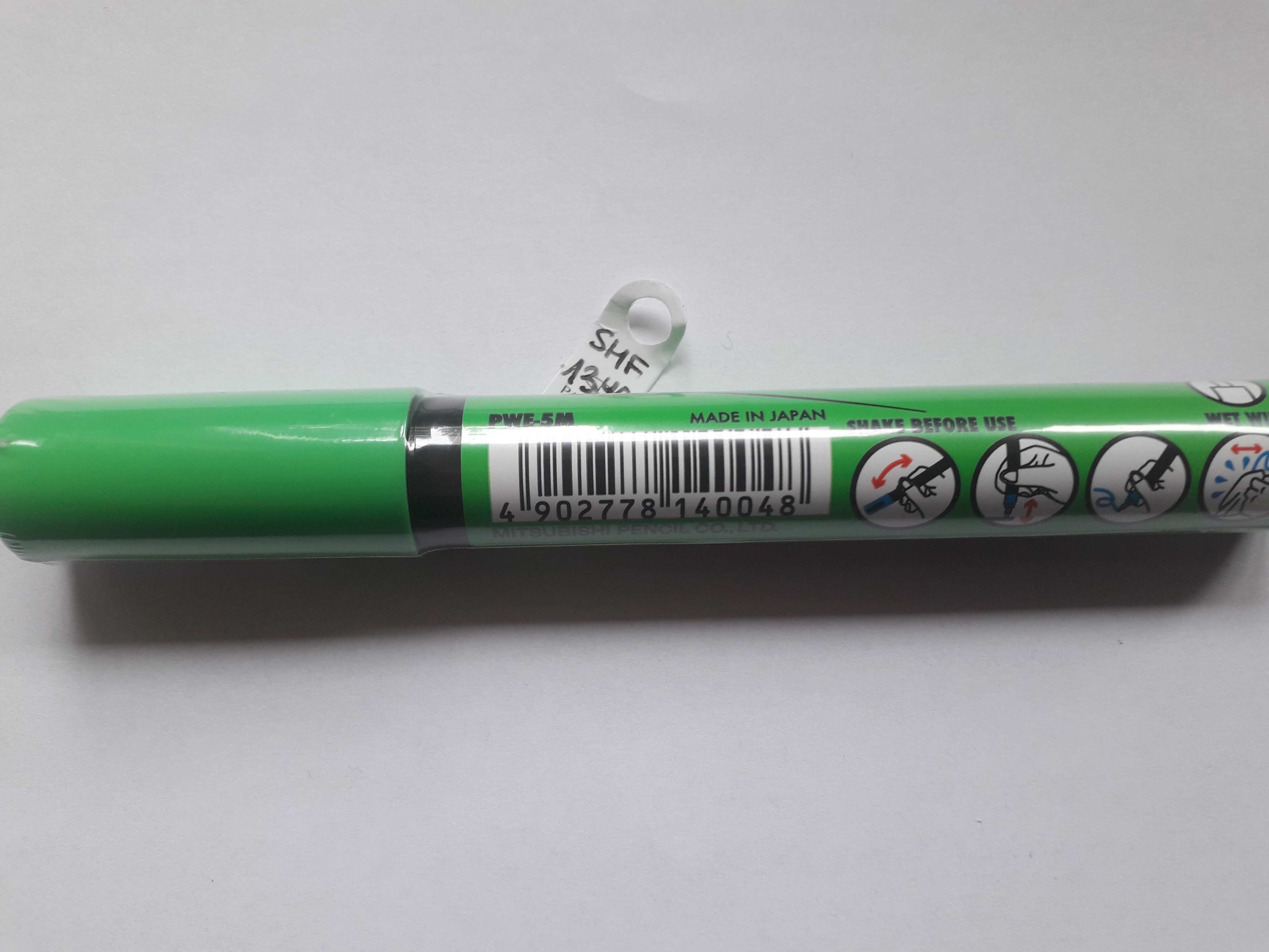 Marker kredowy do tablic PWE-5M - Uni - zielony