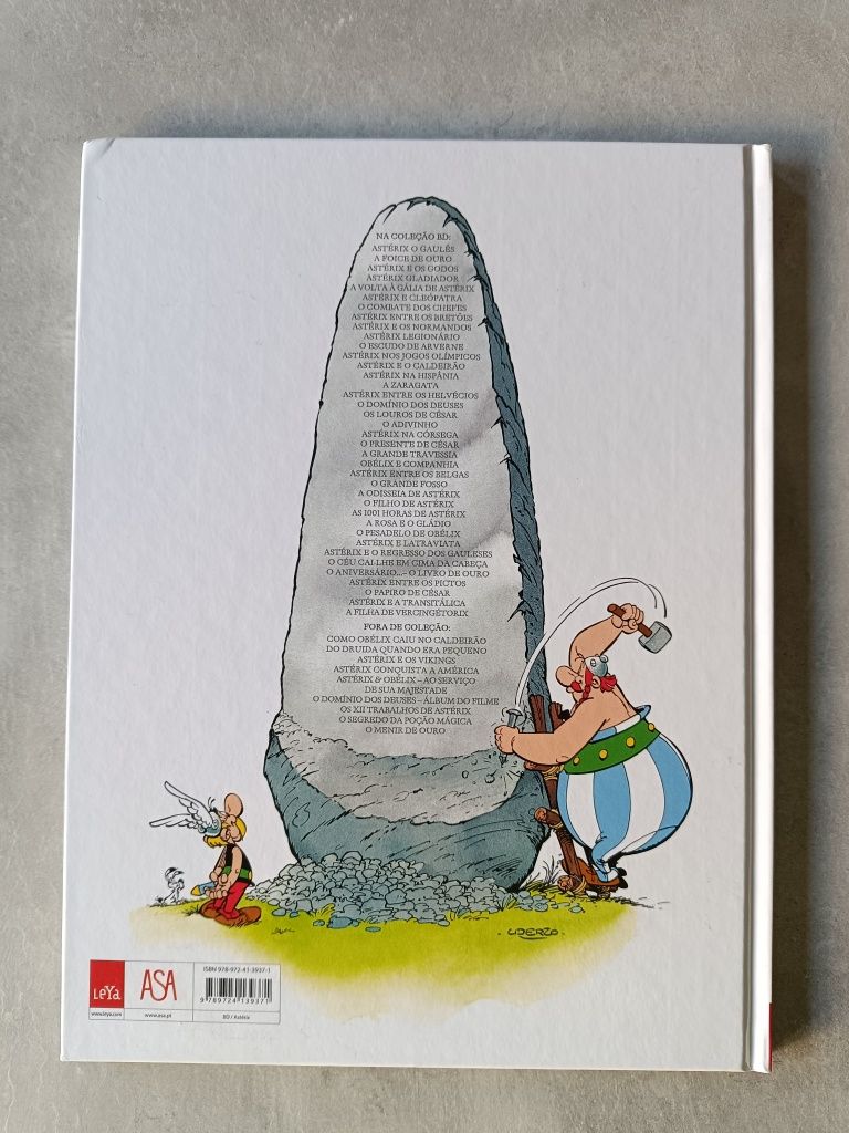 Livro Asterix, o pesadelo de Obelix