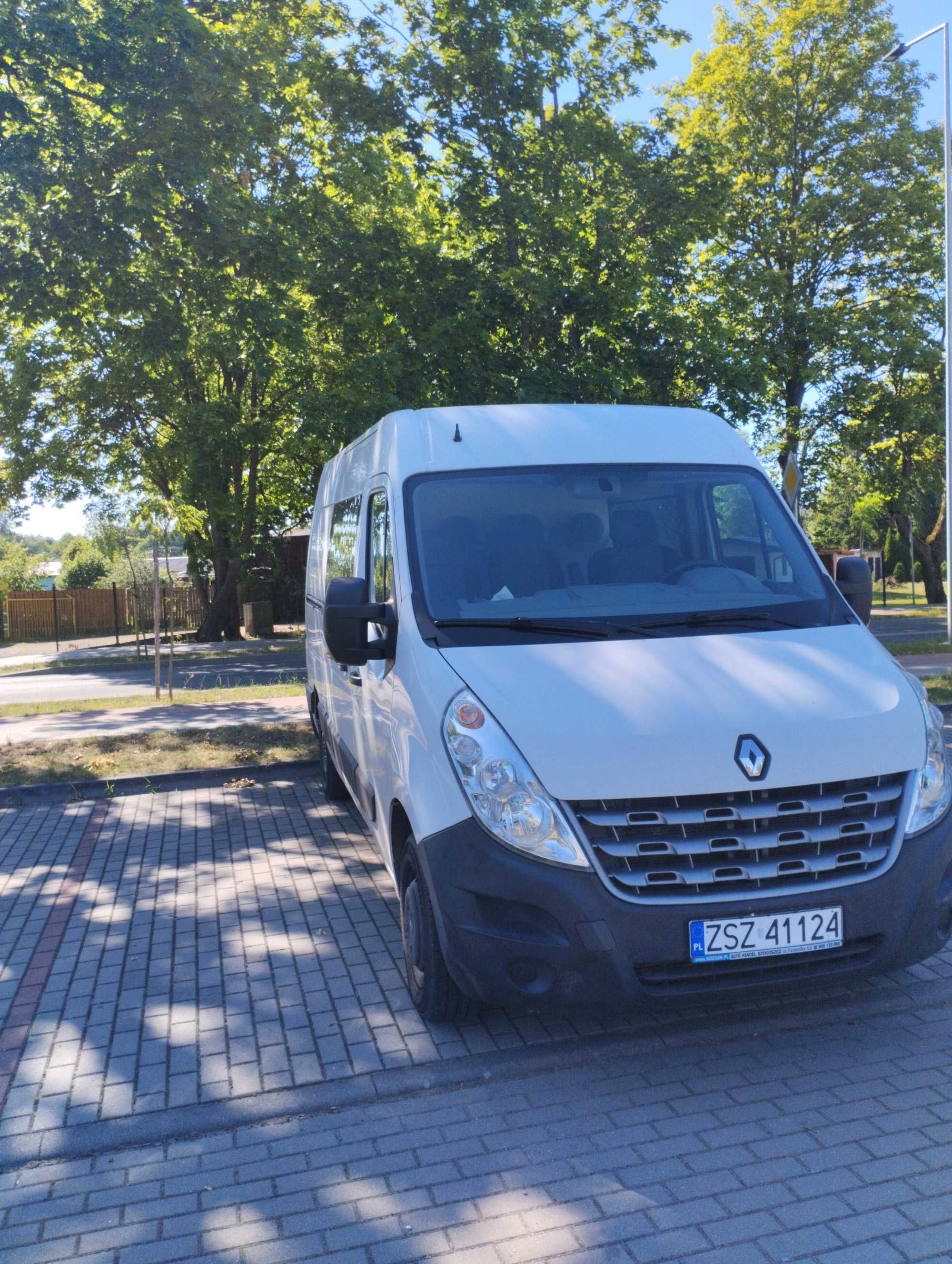 Renault MASTER 2,3DCI*100kM*2014r Klima*Zadbany*7 osóbr