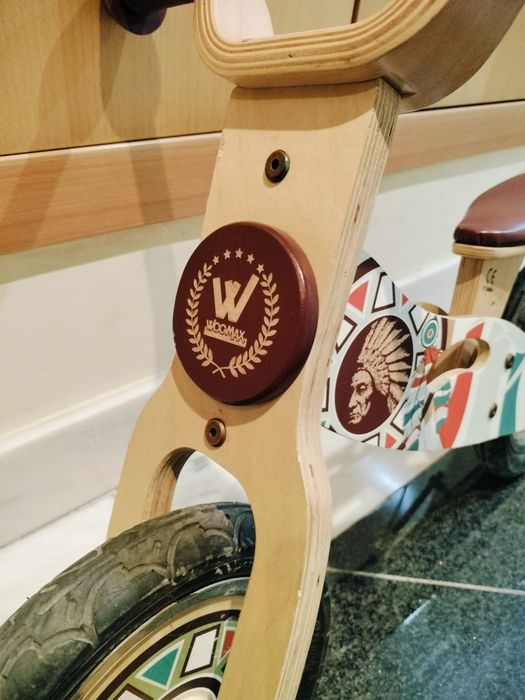 Bicicleta madeira Montessori