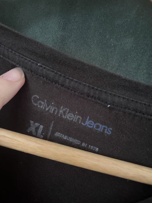 Calvin Klein Jeans XL męska koszulka z dlugim rekawem