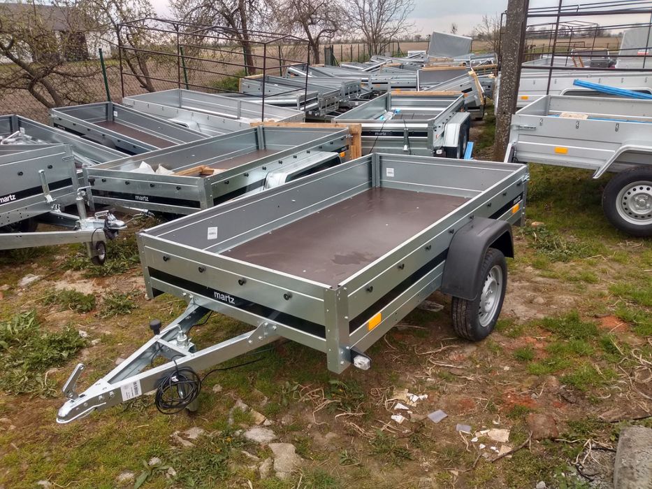 Przyczepa samochodowa Martz Basic 264x126 1 oś przyczepka przyczepki