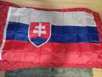Продаю прапора Словачини шелк 140см на 90см .