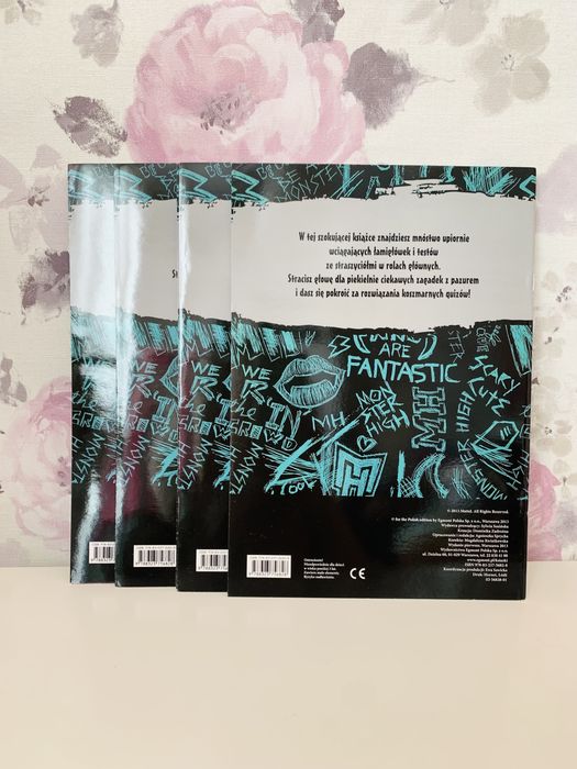 Gazetka z naklejkami Monster High