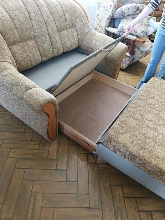 KANAPA rozkladana z funkcją spania