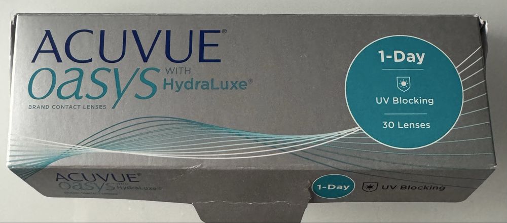 Soczewki kontakowe jednodniowe Acuvue oasys