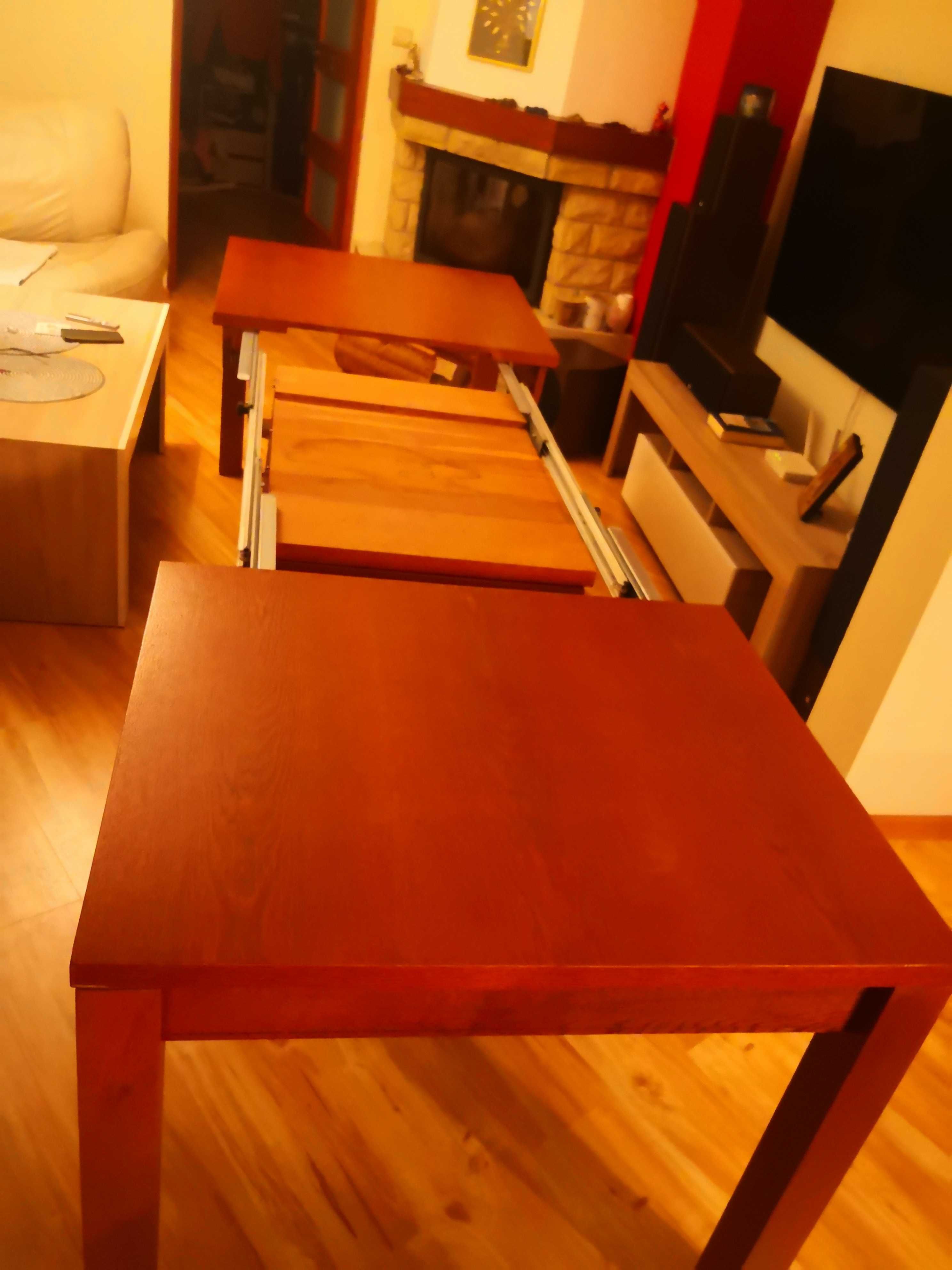 Rozkładany drewniany stół Gawin