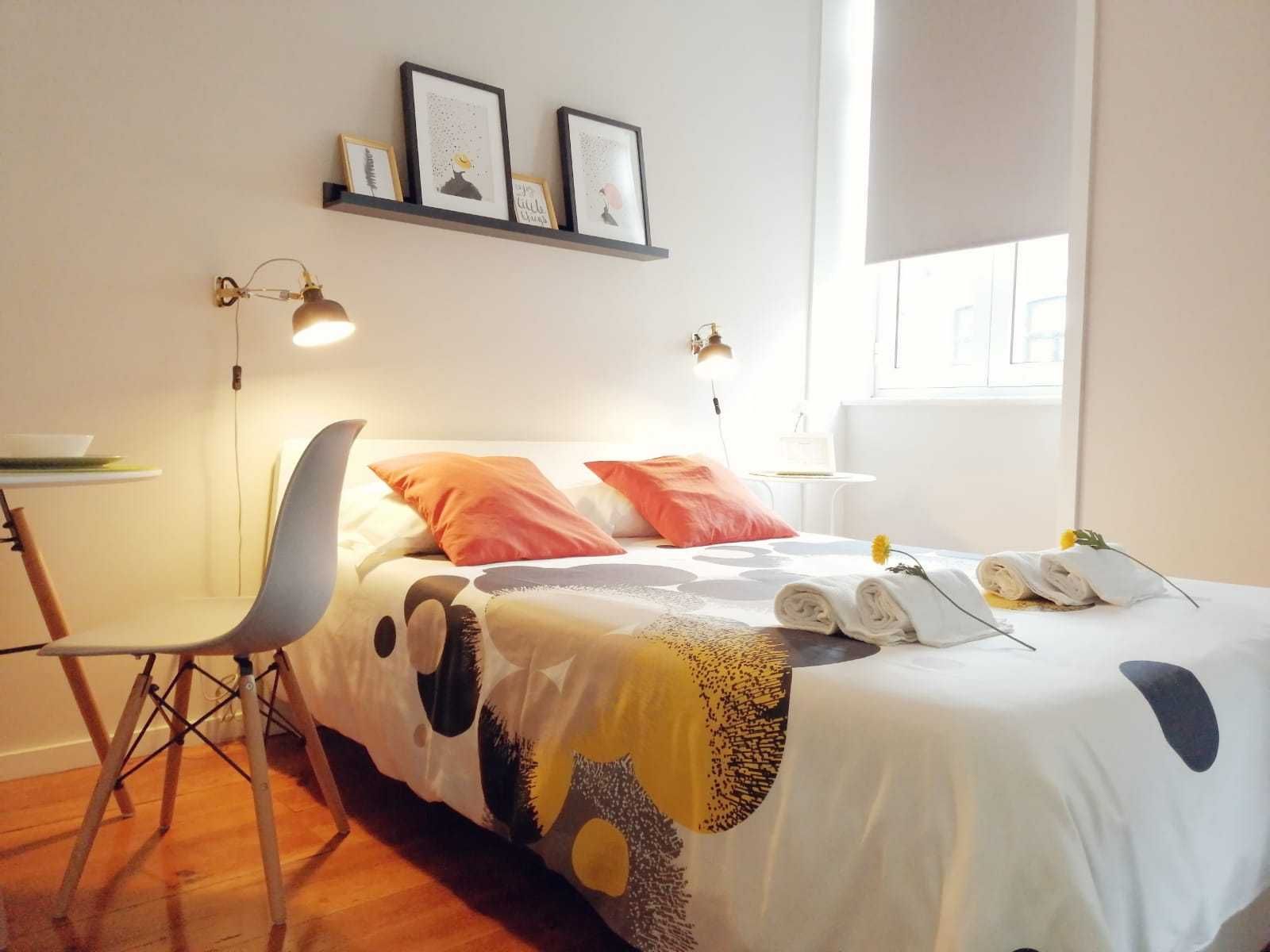 Apartamento T1 no Heroismo (contas incluidas)