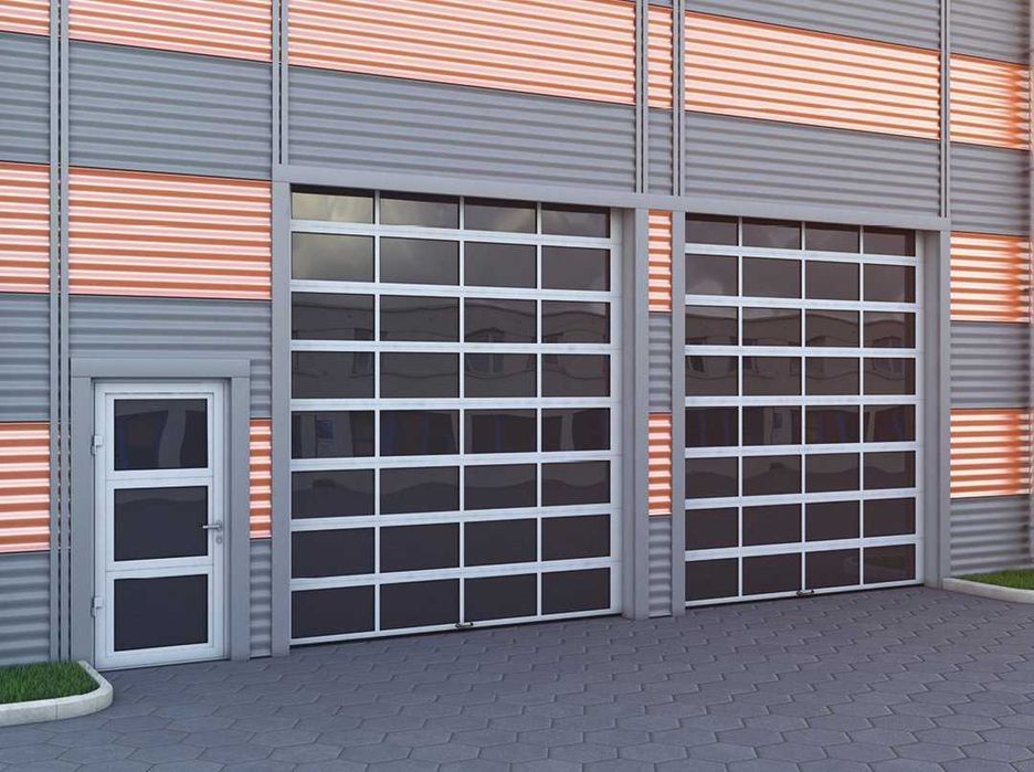 Ворота гаражні секційні, ролетні по оптовим цінам