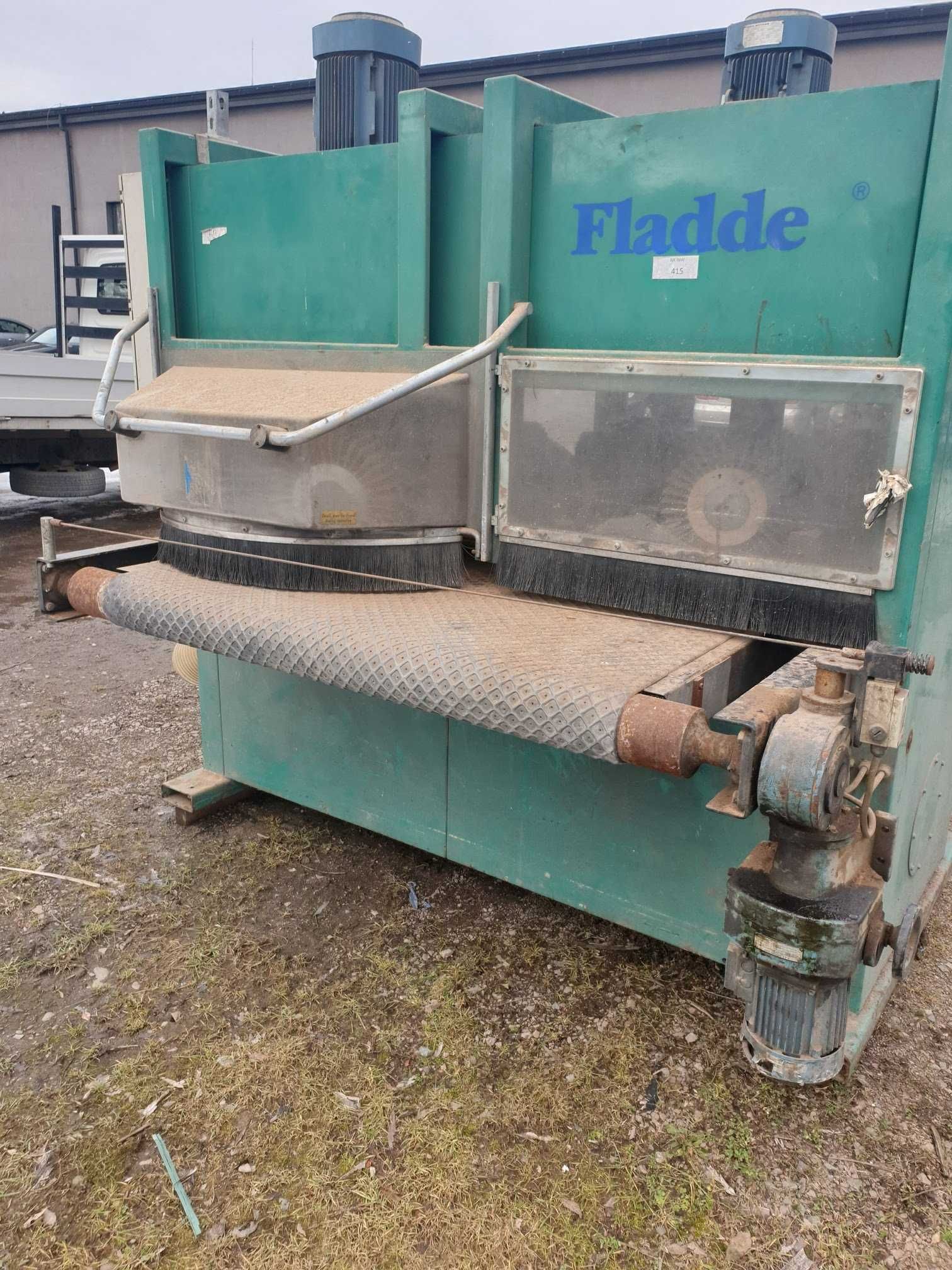 czyszczarka szerokotaśmowa -szlifierka fladder 130 cm dwa agregaty cz
