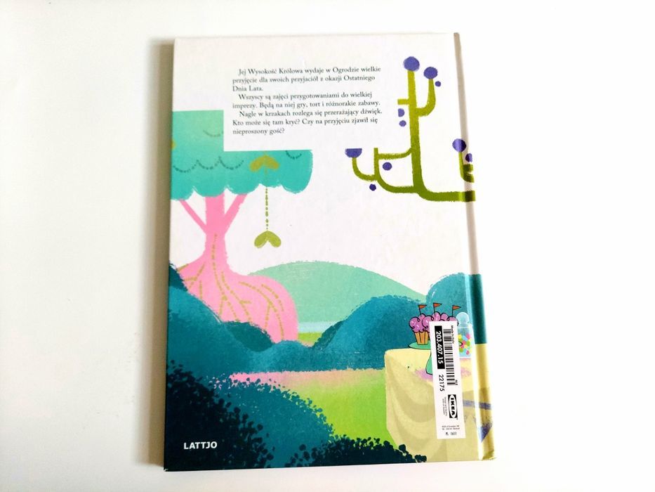Książka Przyjęcie idealne Lattjo duży format