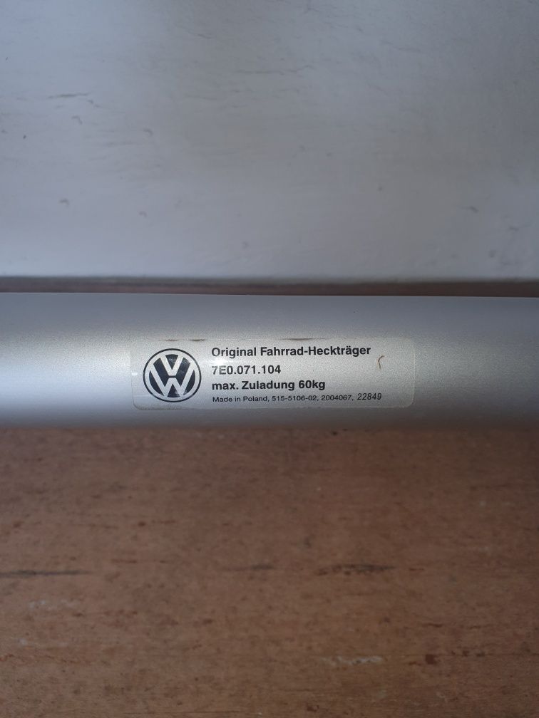 Bagażnik rowerowy VW t5 lub t6