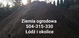 Ziemia do zakładania trawników / ogrodów, czarnoziem, humus