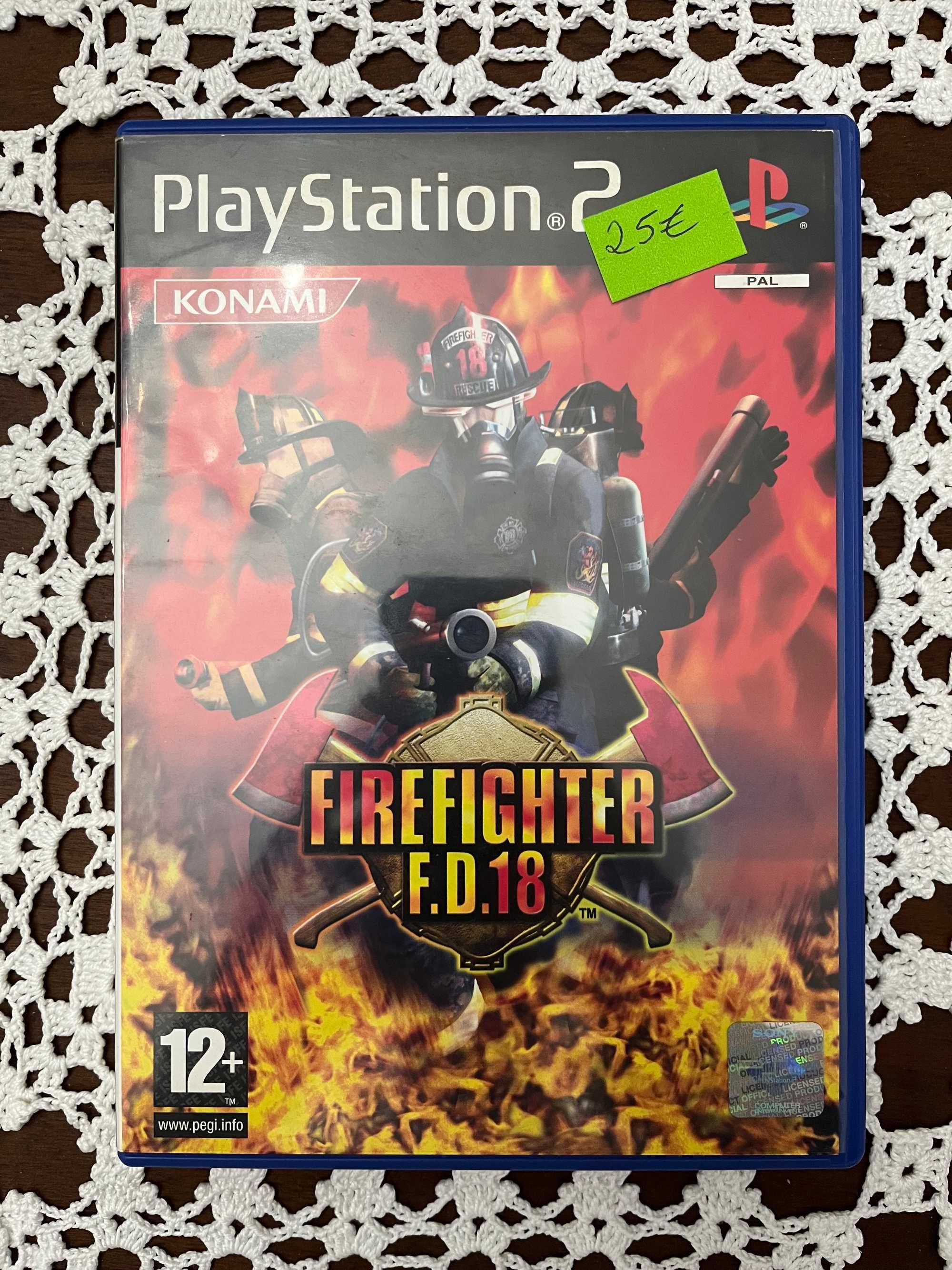 Firefighter F.D.18 (PS2, 2004) (USADO)