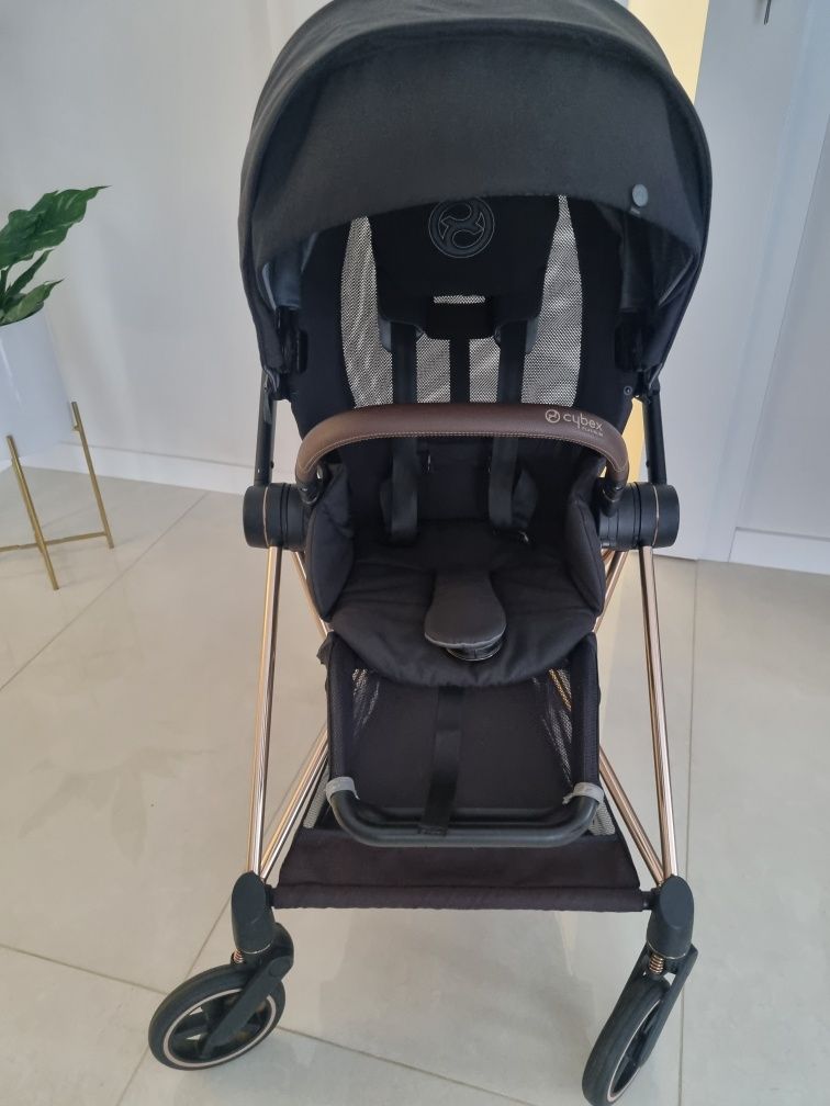Wózek spacerowy Cybex Mios 3.0 Deep black rose gold