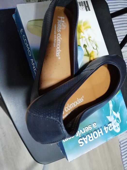 Sapatos rasos Horas Cómodas, tam. 37