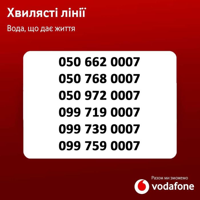 Золотий номер Vodafone