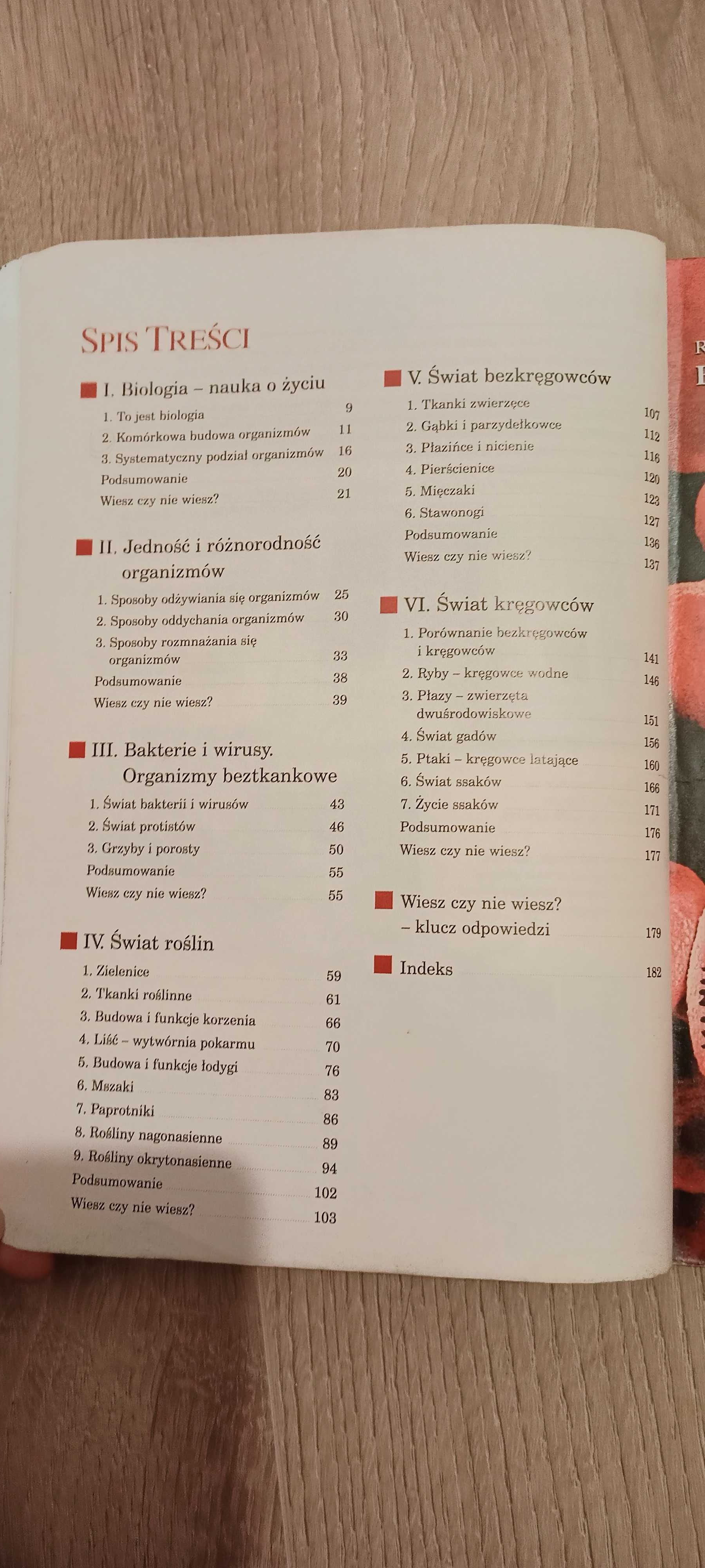 Puls życia 1 podręcznik do biologii Jefimow, Sęktas