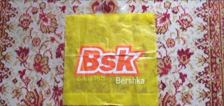 Sacos plásticos - Bershka - portes incluidos