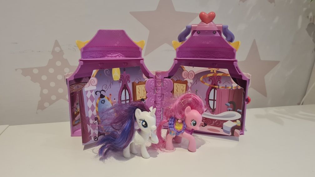 Hasbro My Little Pony Domek Rarity plus 2 kucyki