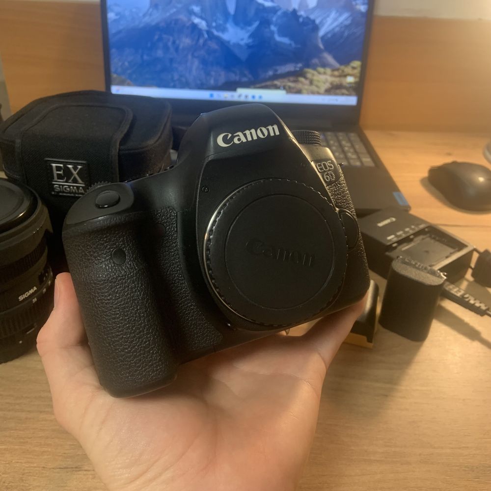 Canon eos 6D mark 1 wifi fullframe кенон 6д dslr