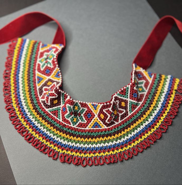 Старовинна силянка з Покуття, сучасне відтворення