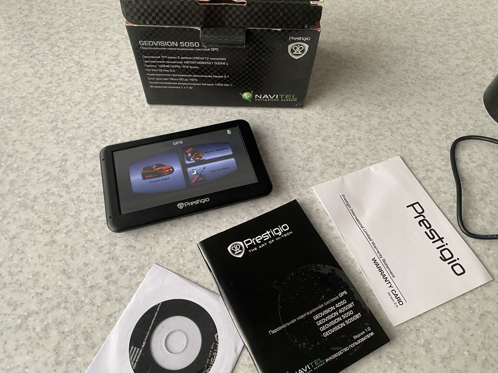 Навигатор Geovision 5050