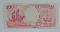 banknot 100 rupii  , państwo Indonezja