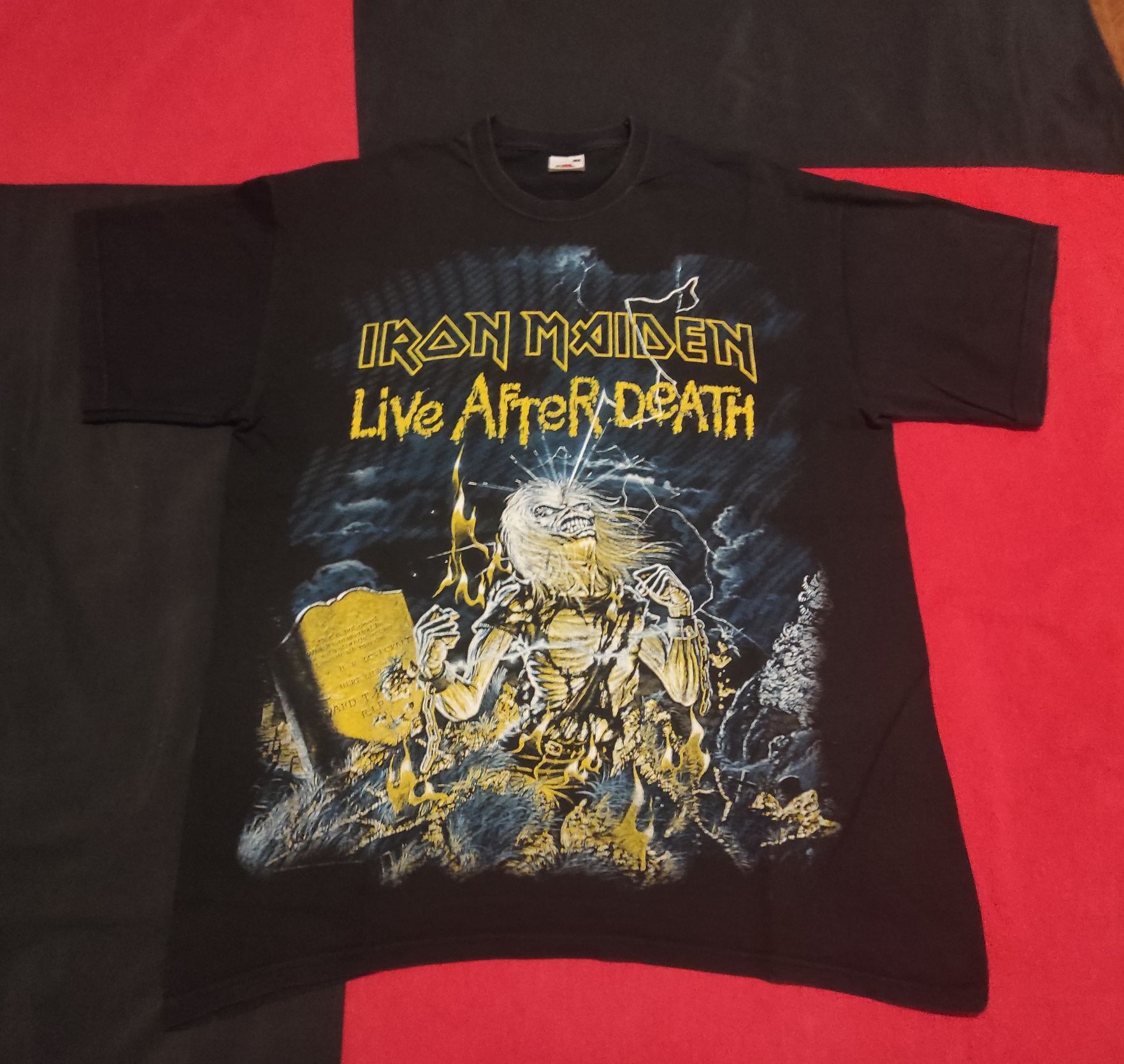 T-shirt Iron Maiden Live After Death